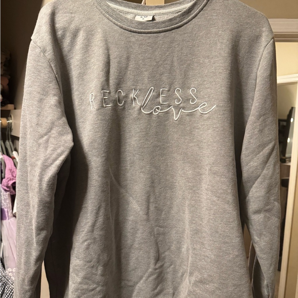 Little Bipsy Adult Reckless Love Sweatshirt size XL